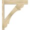 Ekena Millwork Olympic Block Rough Sawn Outlooker, Douglas Fir, 6"W x 26"D x 30"H OUT06X26X30OLY05RDF - alternate 2